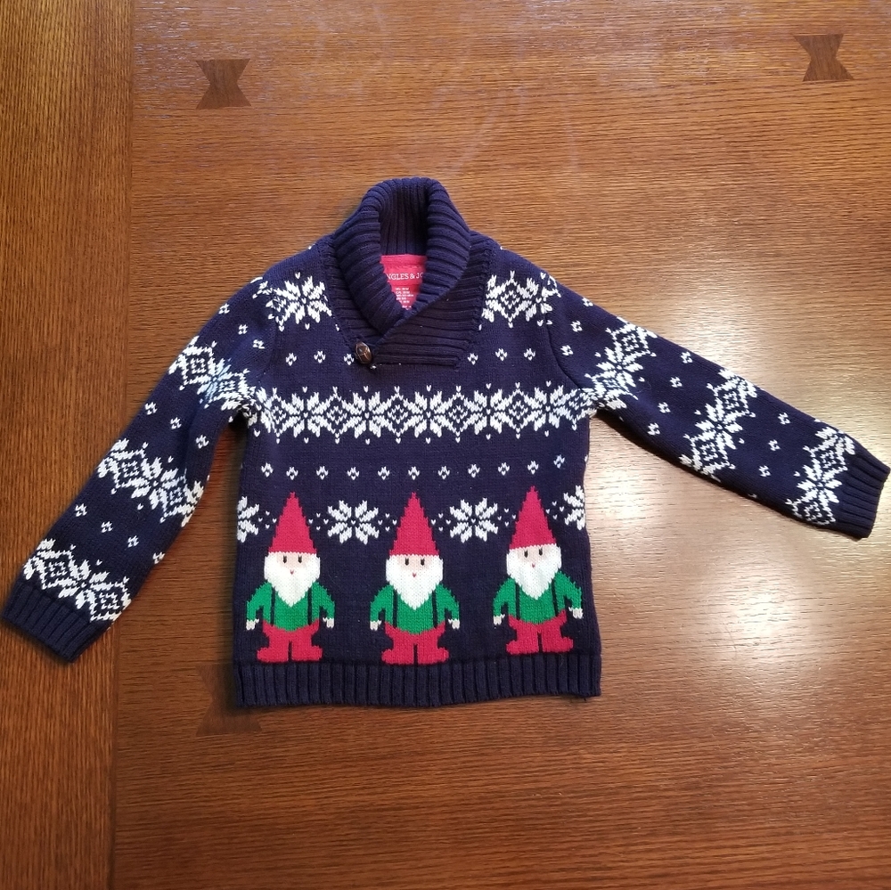 Jingles & Joy Gnome Christmas Sweater 18 Months